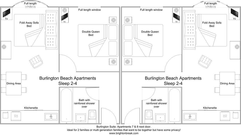 Burlington Beach Apartments Μπράιτον Εξωτερικό φωτογραφία